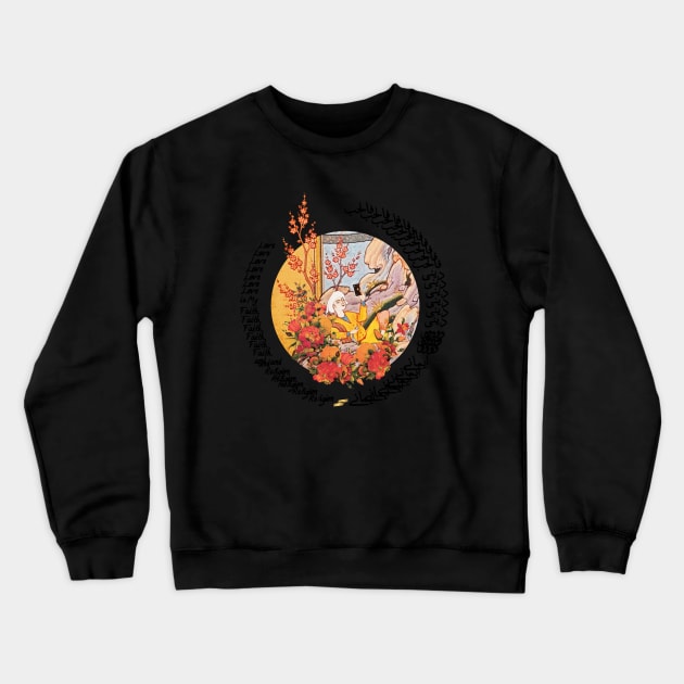 Faith of Love Crewneck Sweatshirt by SilkMinds